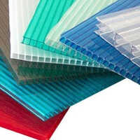 Multi Wall Roofing Sheets - Color: Multicolor
