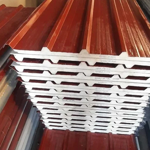 Pir Sandwich Panel - Color: Red