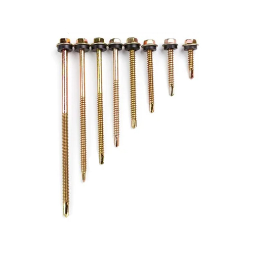 Roofing Self Drilling Screws - Color: Golden