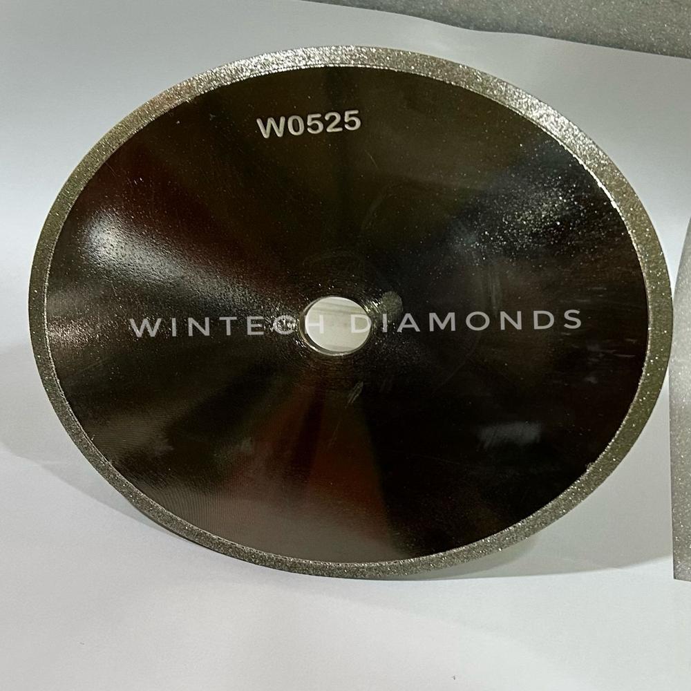 Electroplated Diamond Cutting Wheel - Color: Silver