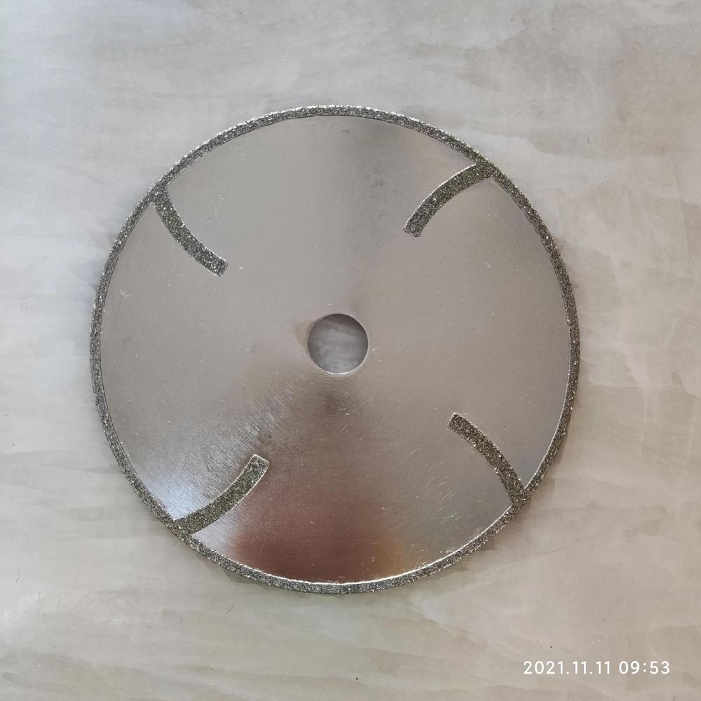 Electroplated Diamond Cut Off Wheel - Color: Black