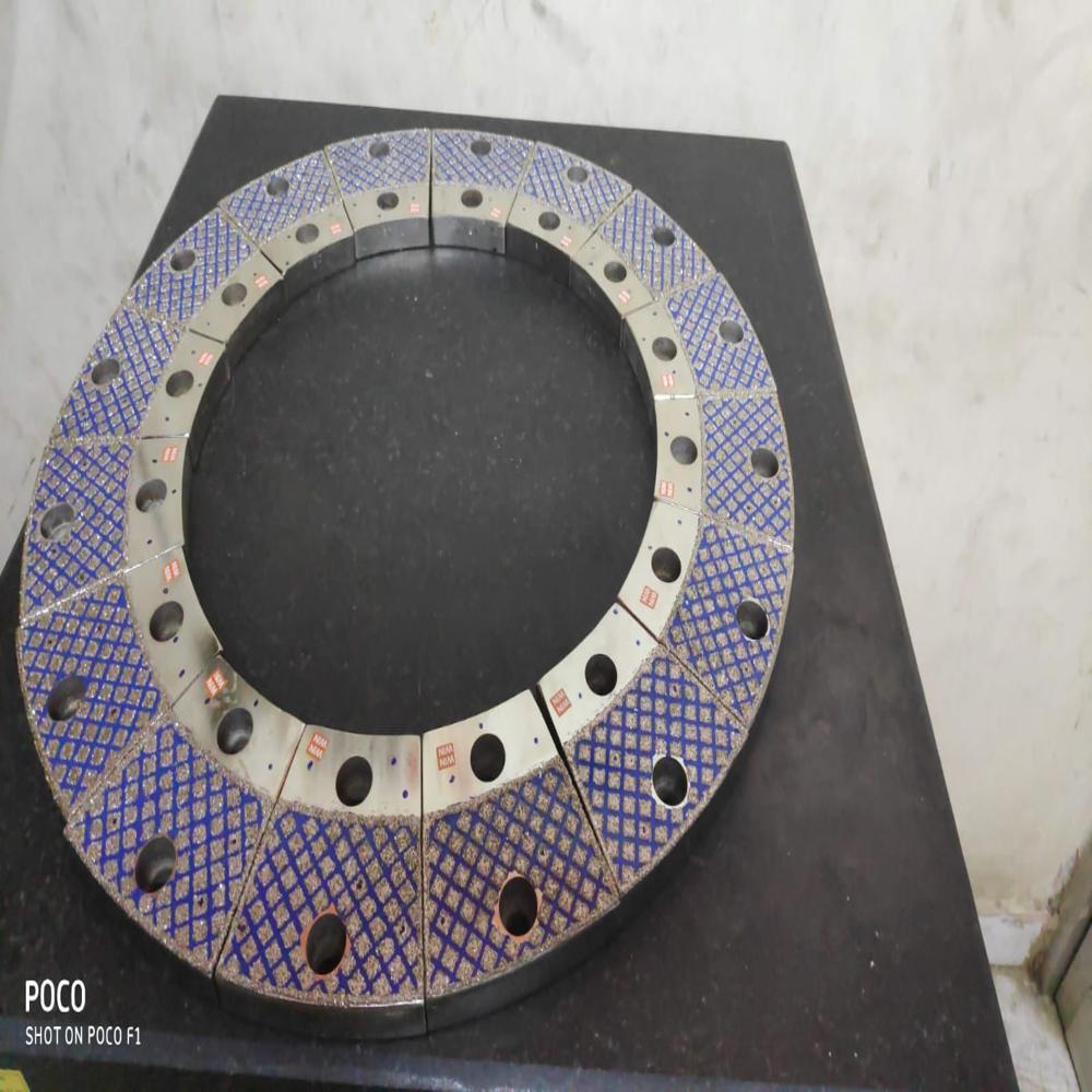 Diamond Brake Shoe Grinding Wheel - Abrasive Grit Size: 30/40 Grit