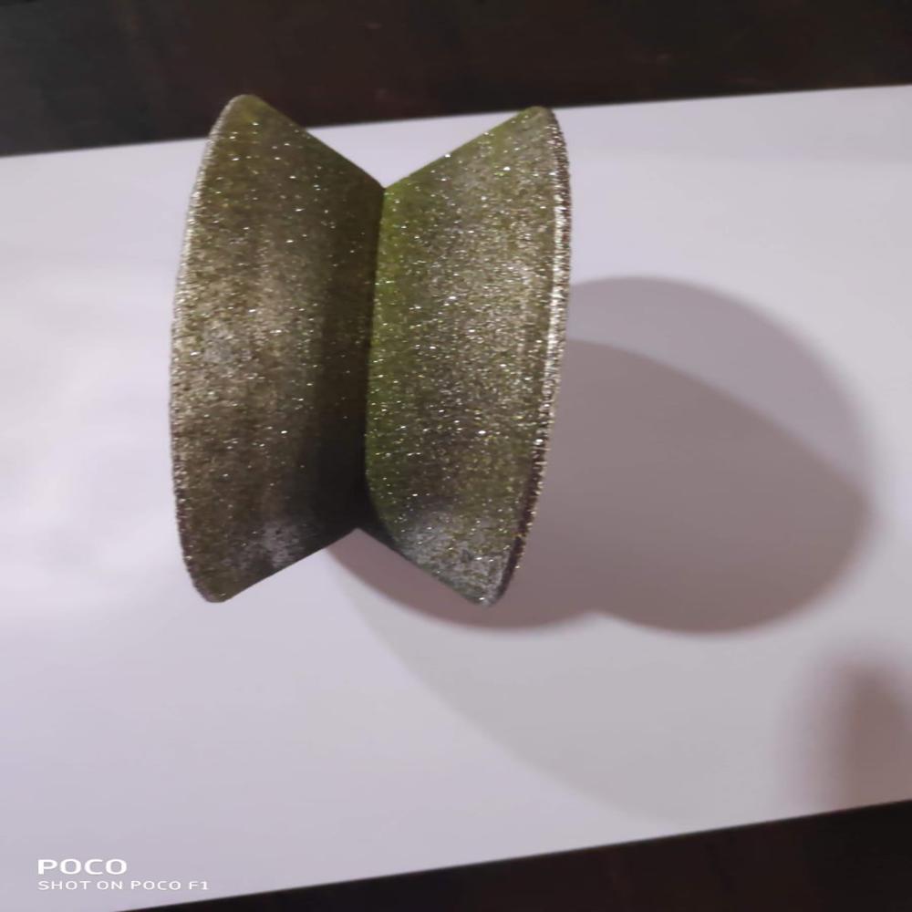 Diamond Grooving Wheels - Abrasive Grit Size: 30/40 Grit