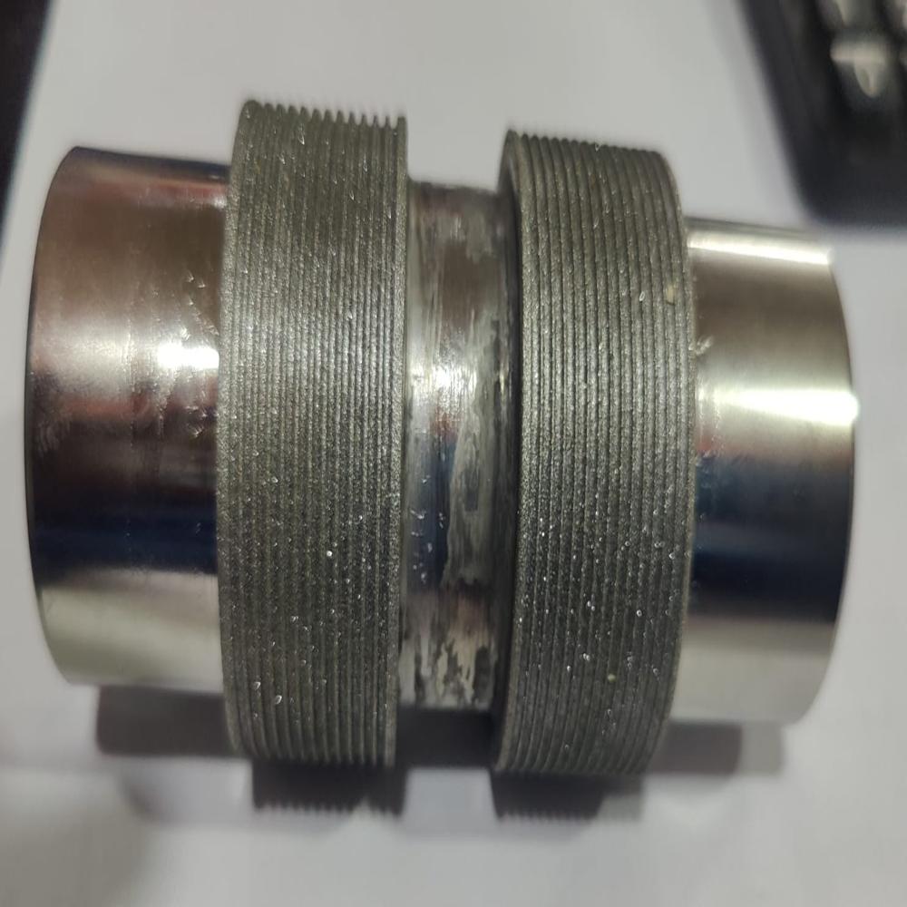 Diamond Belt Grinding Wheel - Abrasive Grit Size: 30/40 Grit