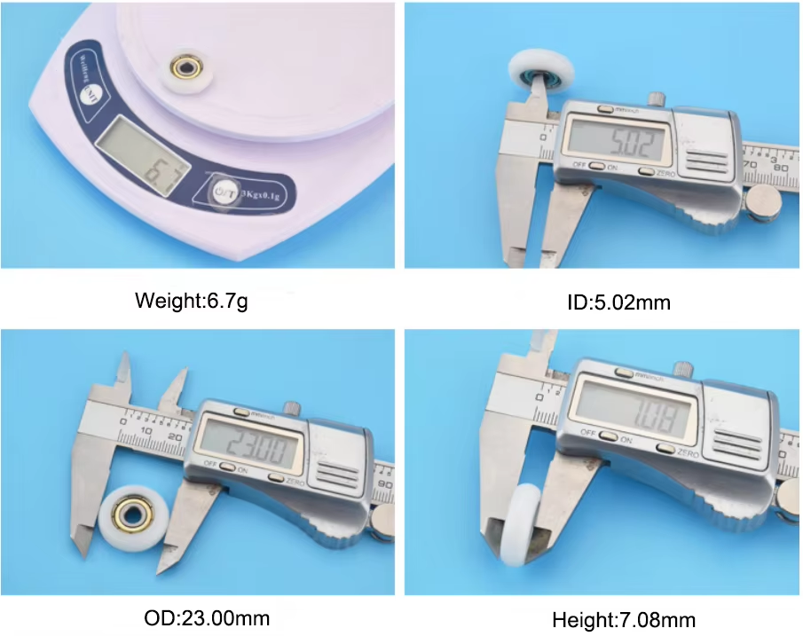 3D printer Plastic coat bearing 625ZZ 626ZZ 696ZZ nylon pulley wheels with bearings for 3D printer BEARING