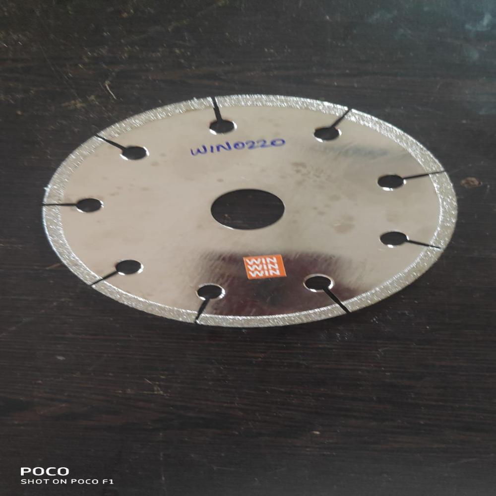 Diamond Saw Blade - BladeÂ Size: 4 Inch