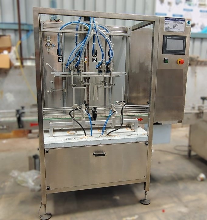 Automatic Hair Oil Filling Machine