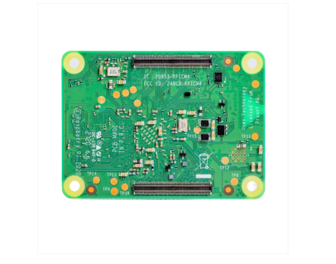 Raspberry Pi Compute Module 4 - Cm4102008- 2gb - Color: Blue