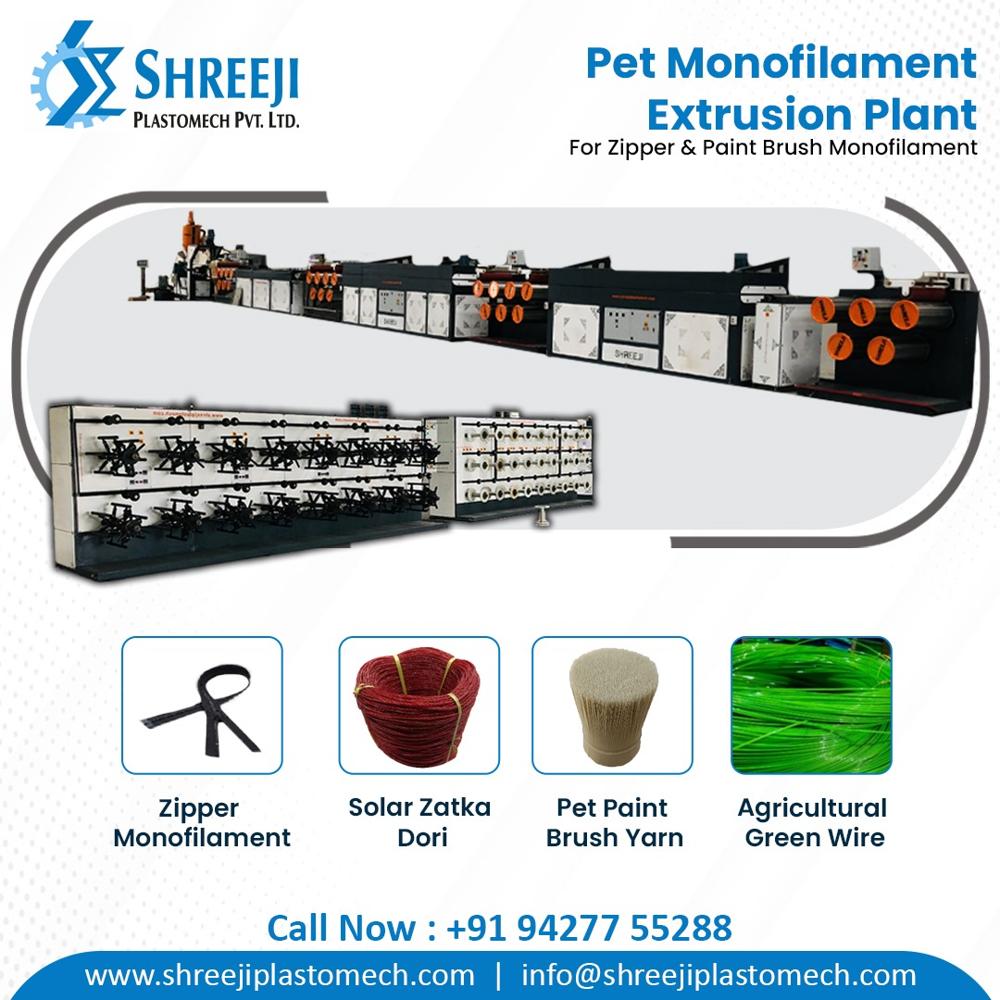 Pet Fancing Wire Monofilament Extrusion Plant - Automatic Grade: Automatic