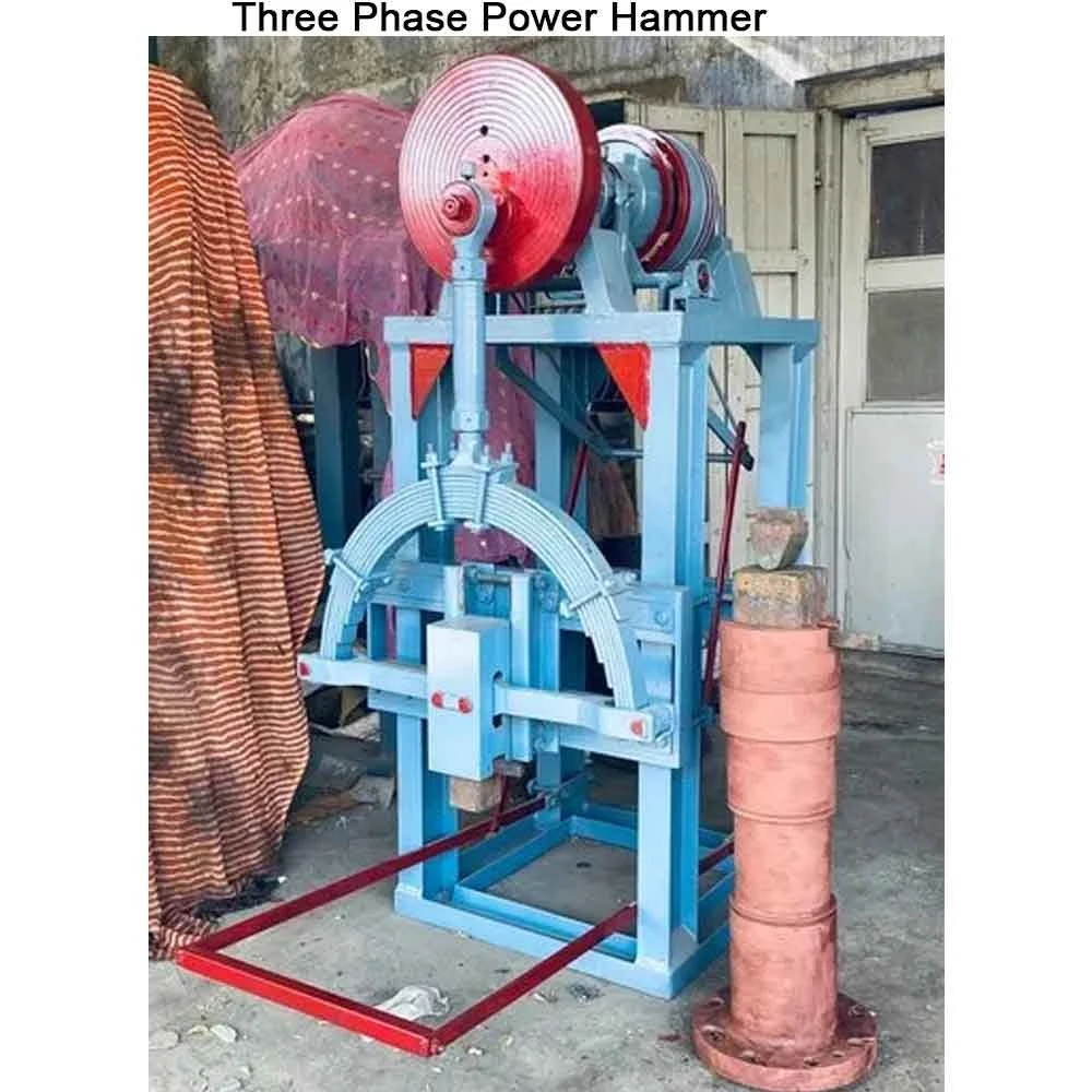 Three Phase Power Hammer Machine - Automatic Grade: Semi-automatic