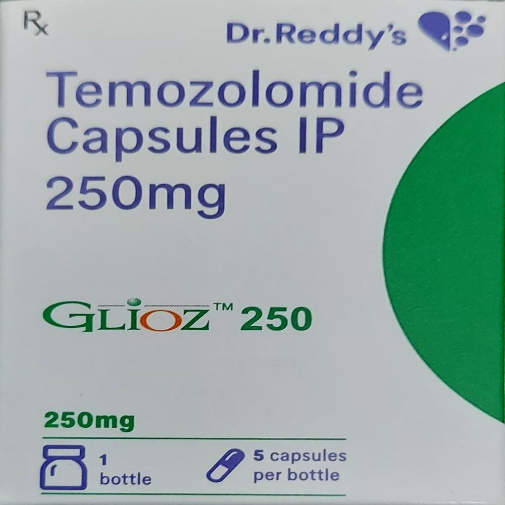Glioz Temozolamide 250mg Capsules