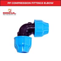 Gokul Pp Compression Fittings Elbow