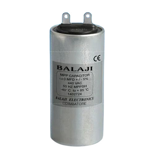 25 Mfd Aluminium Mpp Capacitor - Color: Customized