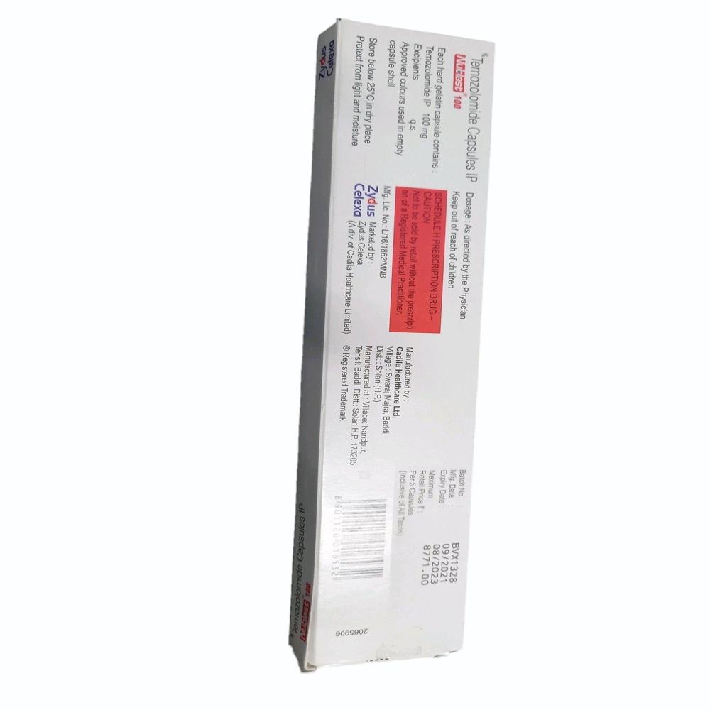 Nublast Temozolomide 250 mg Capsules