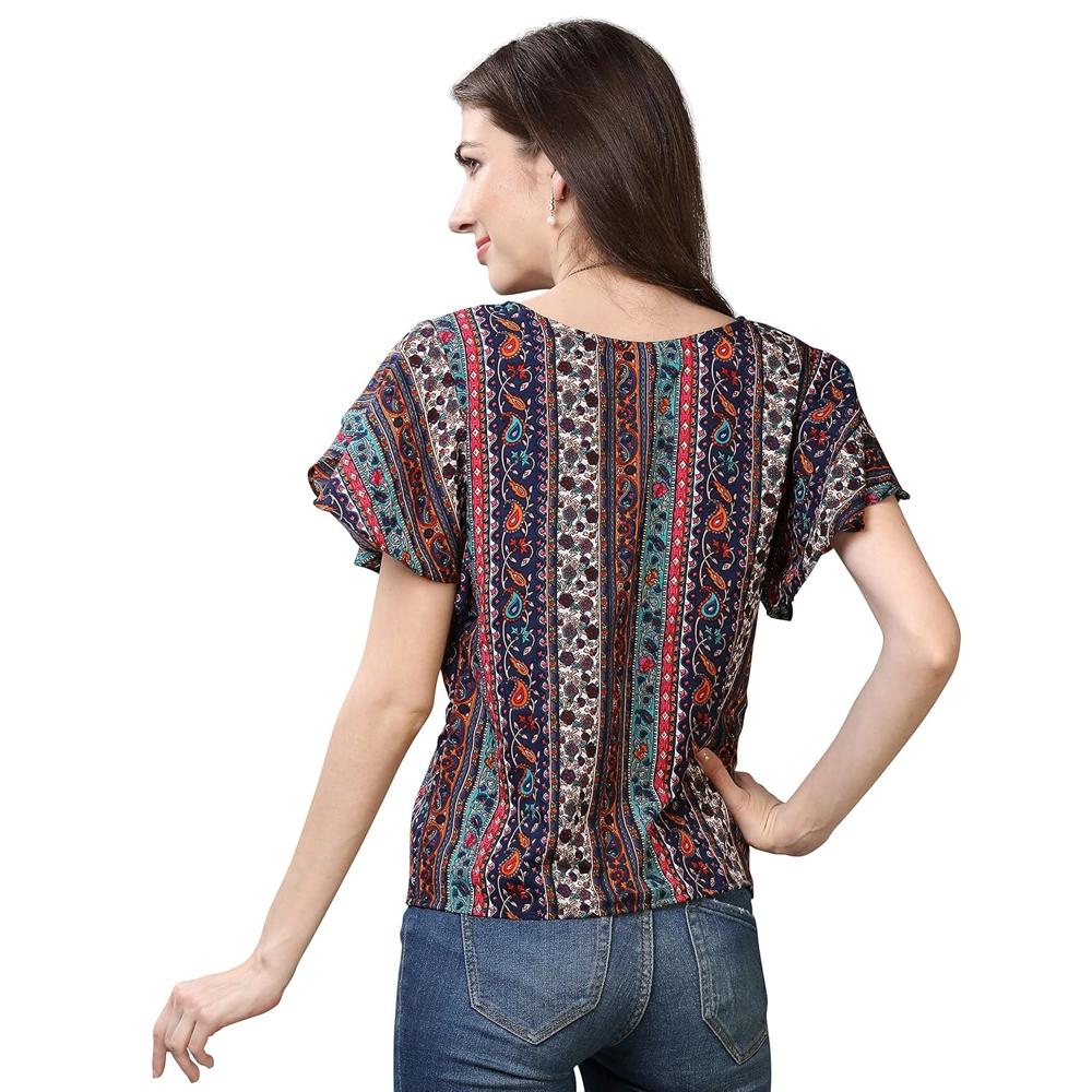 Regular Fit Top Black Top