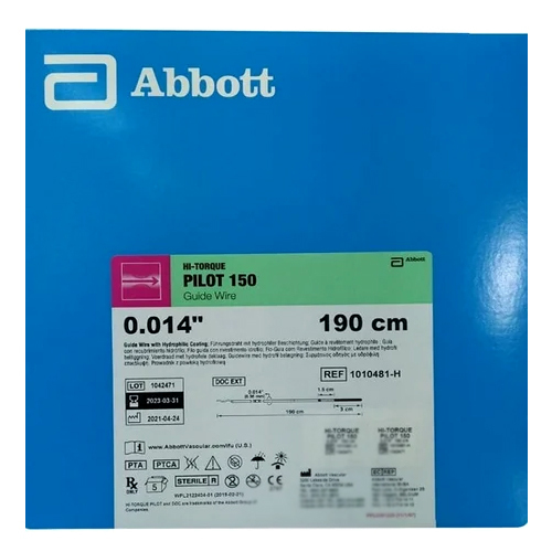 Abbott Hi Torque Pilot 150 Guide Wire - Feature: Durable