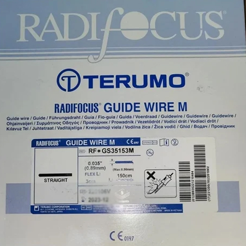 Terumo Radifocus Guide Wire - Application: Hospital