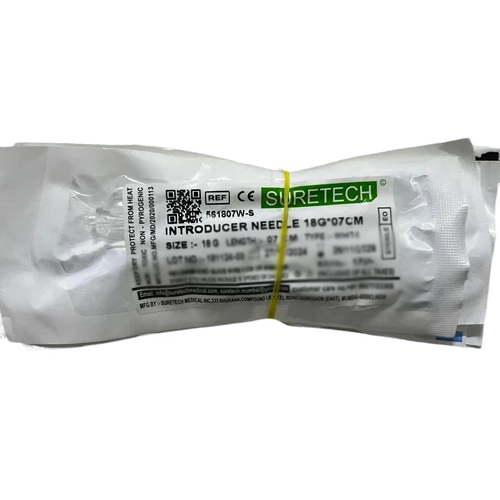 18Gm Introducer Needle - Application: Hospital