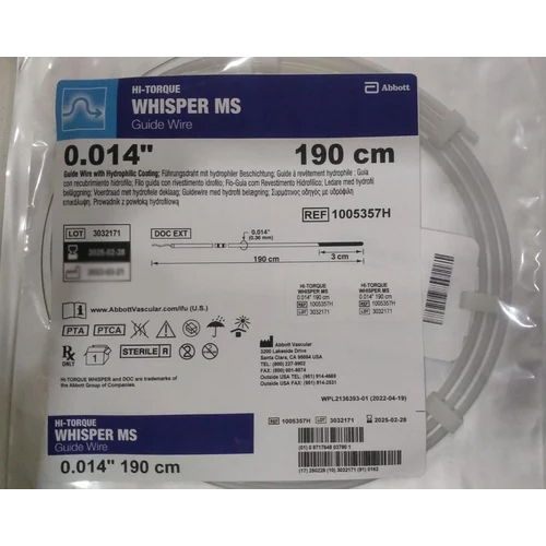 Ms Abbott Ptcr Guide Wire - Application: Hospital