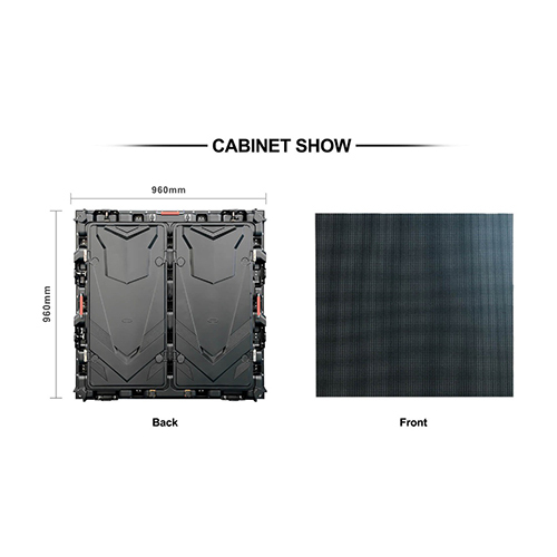 Rental Led Wall Cabinets - Application Areas: Advertising