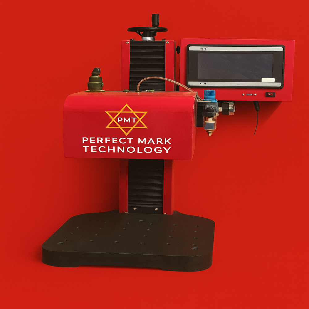 Desktop Dot Peen Marking Machine With Controller - Accuracy: 0.1 Mm