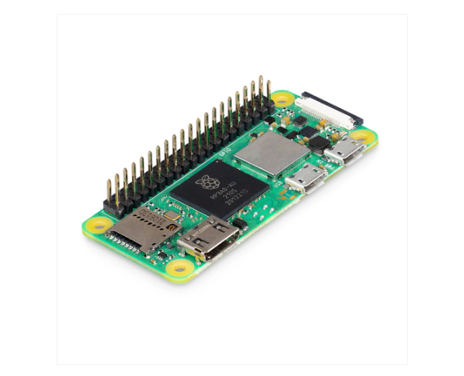 Raspberry Pi Zero 2WH Raspberry Pi Zero 2W with Headers and Quad-Core CPU, Wi-fi, Bluetooth 4.2, BLE, Onboard Antenna - RS7277