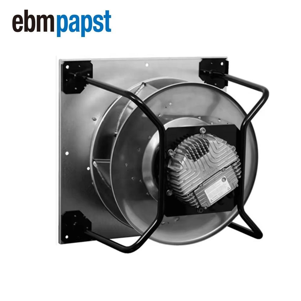 Ebmpapst K3G400-Rt02-I2 230V Ac 750W 1700Rpm 3.3A Refrigerator Hvac Ffu Fan Filter Unit Centrifugal Cooling Fan - Color: Silver