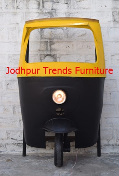 Cabinet in Taxi Cab Shape Automobile Jodhpur Designs