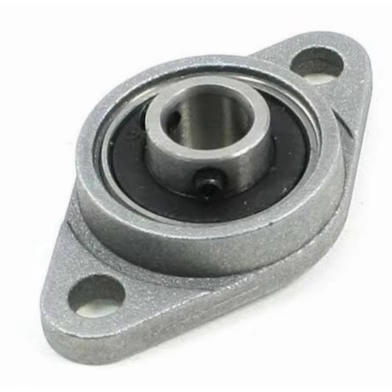 Eccentric Collar Ufl000 Ufl001 Ufl002 Ufl003 Ufl004 Ufl005 Ufl006 Ufl007 Locking Two-bolt Flange Unit Pillow Block Bearing - Height: 10 Millimeter (Mm)
