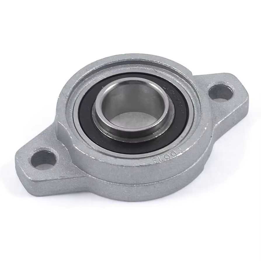 Eccentric Collar Ufl000 Ufl001 Ufl002 Ufl003 Ufl004 Ufl005 Ufl006 Ufl007 Locking Two-bolt Flange Unit Pillow Block Bearing - Height: 10 Millimeter (Mm)
