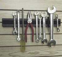 Hand Tool Metal Magnetic Racks - Color: Black
