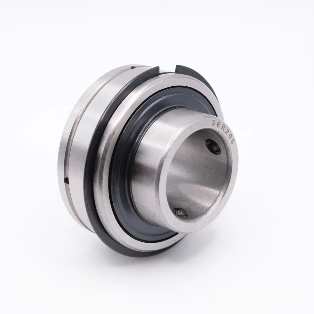 Er-14 Er-15 Er-16 Er-205 Er-17 Er-18 Er-19 Er-20r Er-206 Mounted Black Oxide Set Screw Lock Insert Ball Bearing - Height: 8 Millimeter (Mm)