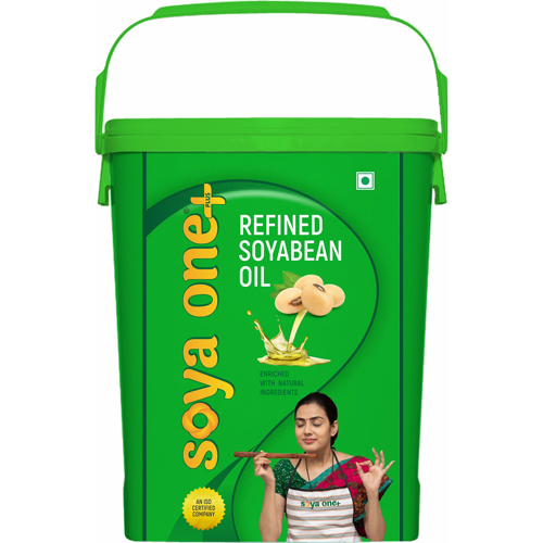 Soya One+ Refined Soyabean Oil Bucket - Cultivation Type: Organic