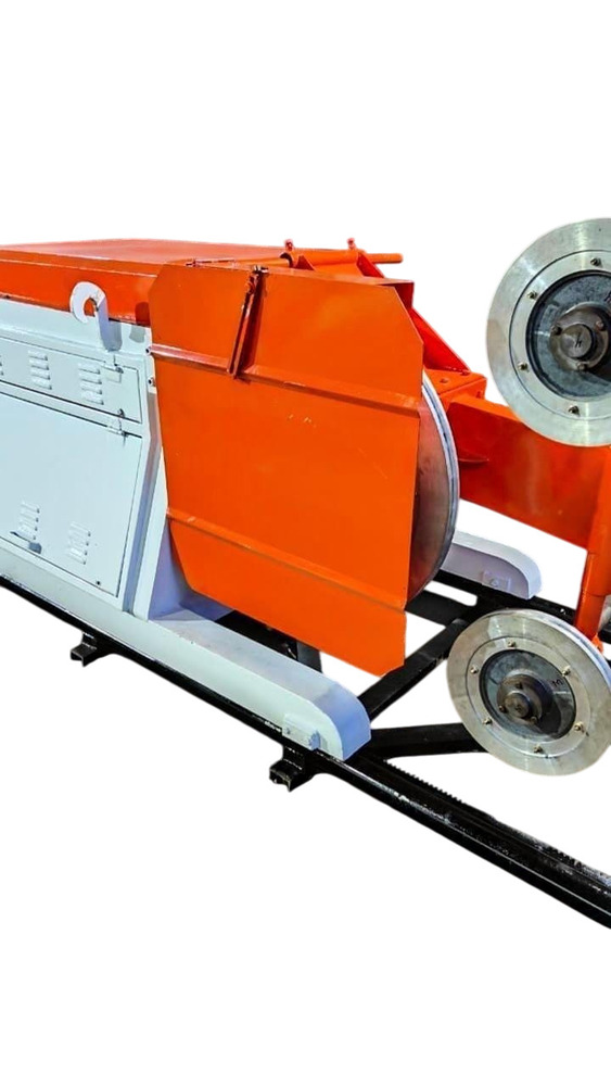 Ske - 75 Hp Wire Saw Machine - Color: Orange & Whte