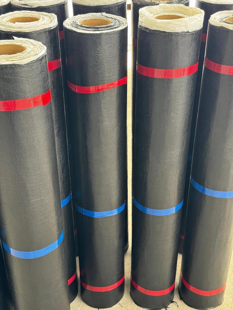 Self Adhesive App Membrane 1.5 Mm Thickness - Color: Black