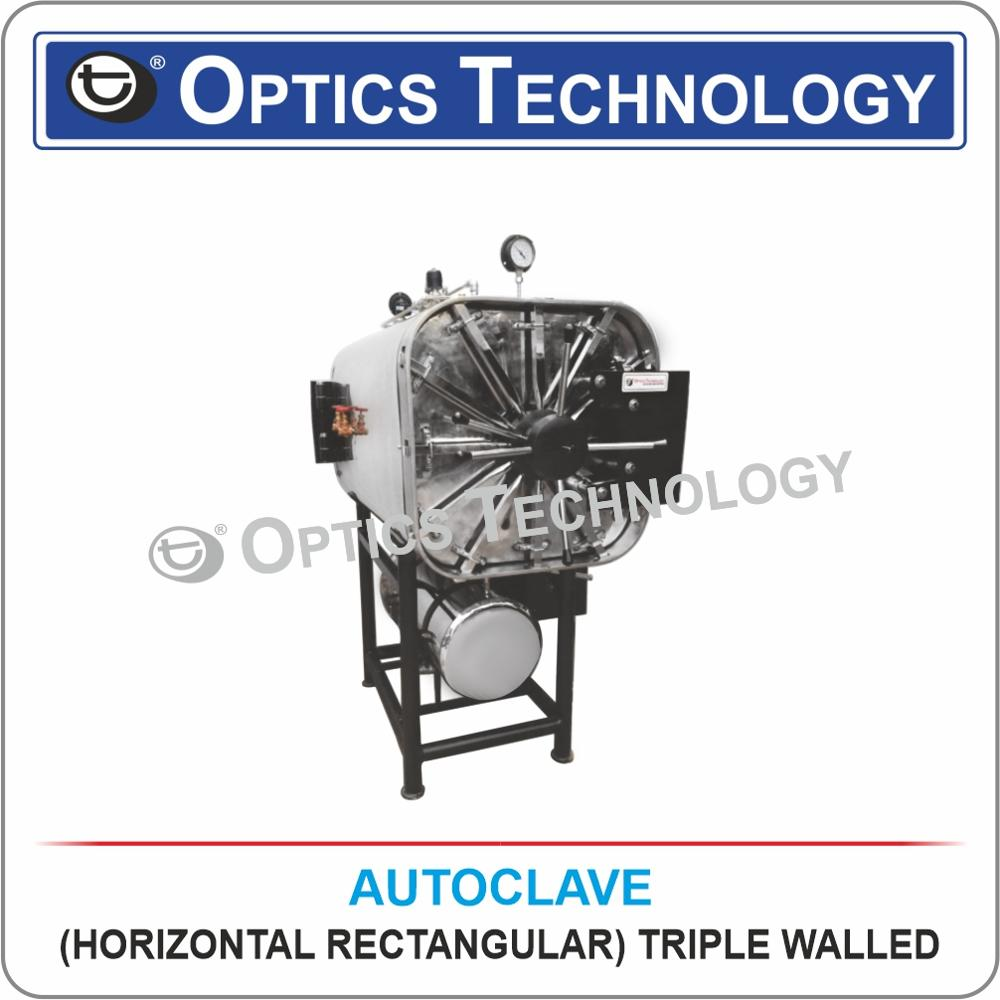 AUTOCLAVE (HORIZONTAL RECTANGULAR)(TRIPLE WALLED)