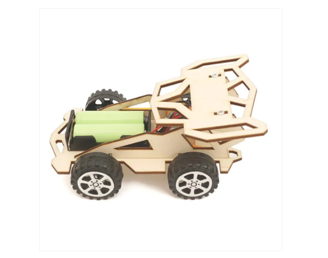 DIY Wooden 4WD Racer Car Kit Educational Craft DIY Kit