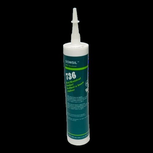 Dowsil 736 Rtv Silicone Sealant - Color: Transparent