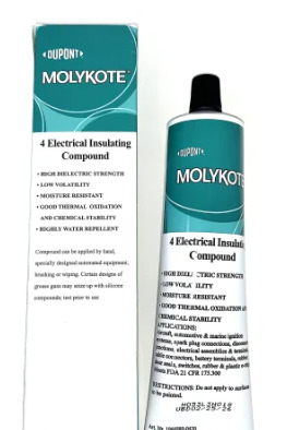 Molykote 4 Electrical Insulating Compound Lubricant - Operating Temperature: -54 To 200 Celsius (Oc)