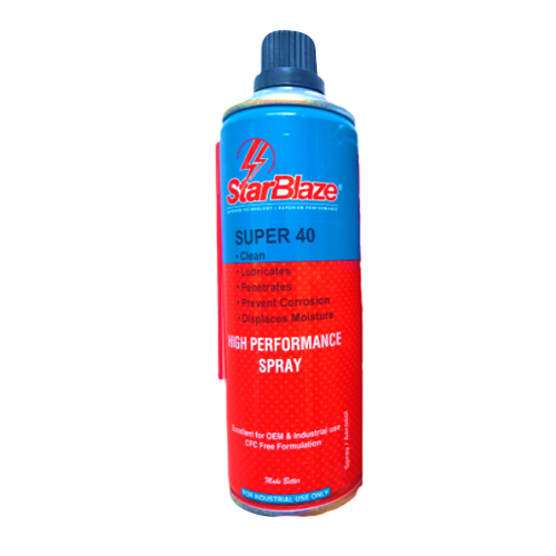 Starblaze 17C01 Super 40 Four In One Rust Remover Spray - Application: Industrial Use