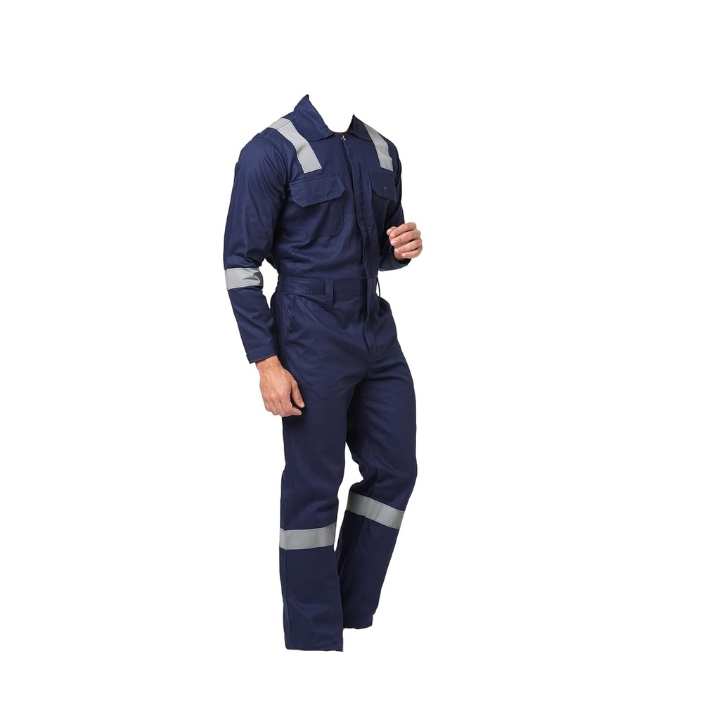 Cotton Industrial Boiler Suit - Color: Blue