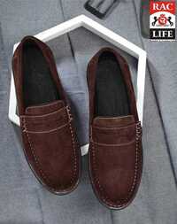 Mens Brown Loafer Shoes