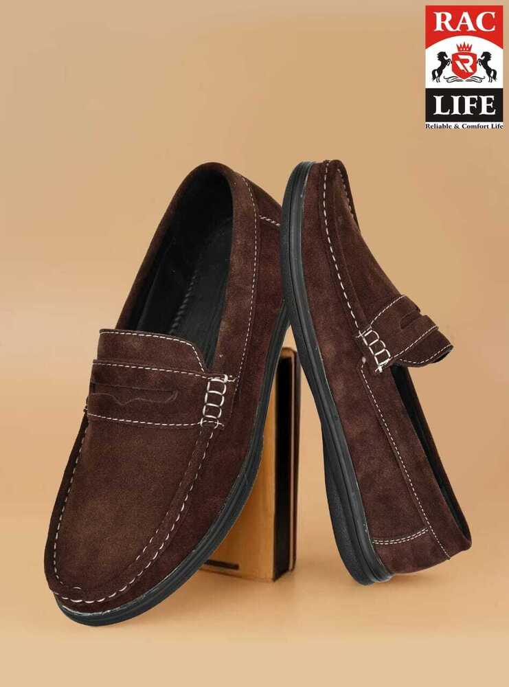 Mens Brown Loafer Shoes