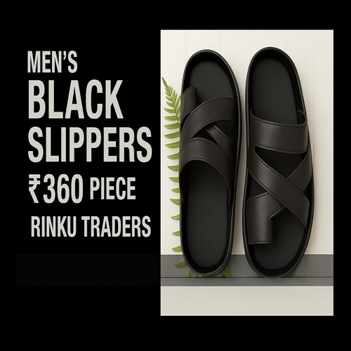 Black Slippers