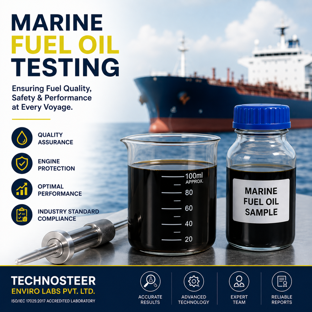 Marine Fuel Oil Testing - Color: White