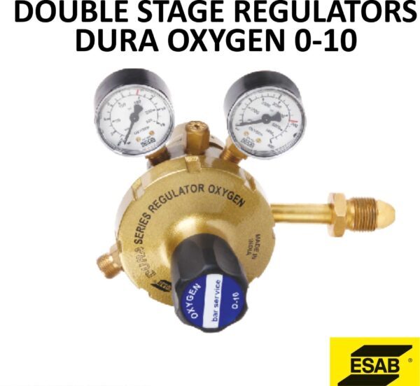 ESAB DURA 0-10 Double Stage Oxygen Regulator