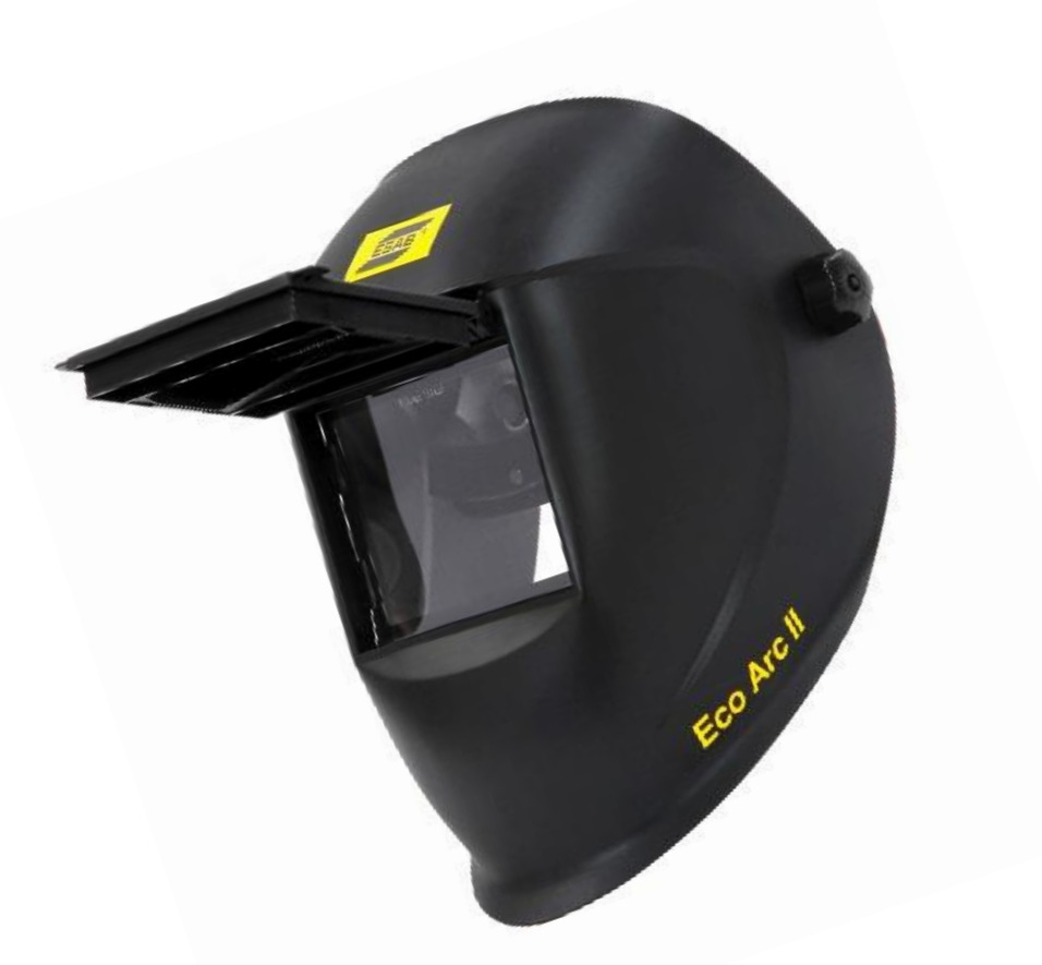 Esab Eco Arc-Ii Passive Flip Up Arc Welding Helmet - Color: Black