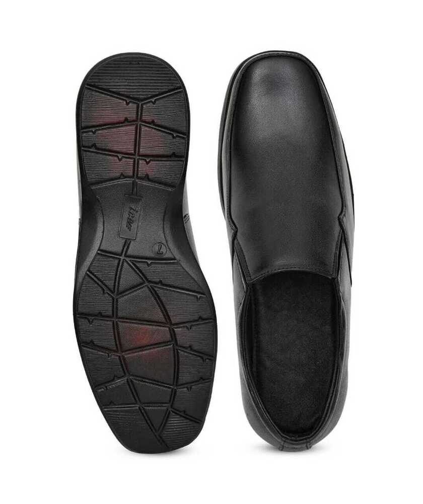 Mens Formal Shoe Without Lace - Color: Black