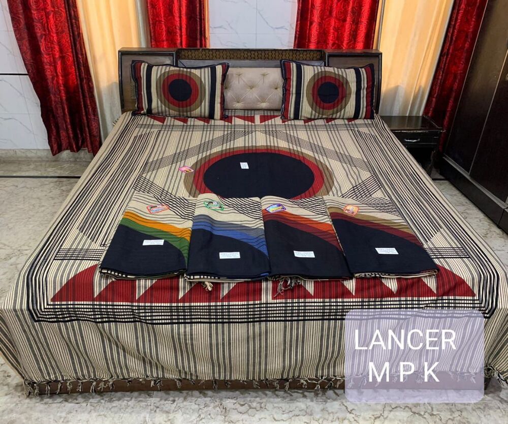 Lancer Mpk Cotton Bedsheet - Color: Different Available