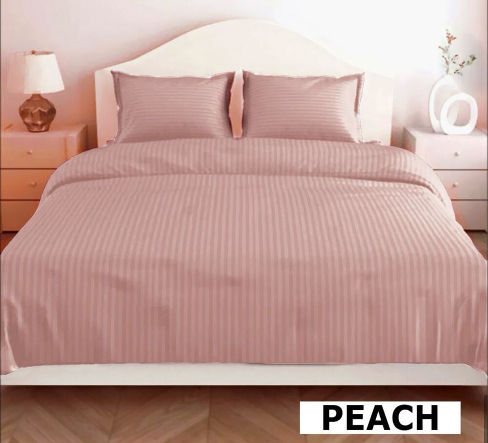 Peach Hotel Bedsheet - Color: Different Available